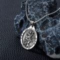wholesale 925 Sterling Silver Saint Christopher Pendant with Chain - Religious s for Men & Women-0-1