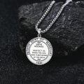 wholesale 925 Sterling Silver Saint Michael Medal Pendant Necklace Catholic s for Men & Women-0-5