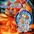 wholesale 925 Sterling Silver Rainbow Crystal Phoenix Pendant Necklace for Women Girls Mothers Day Gift-0-6