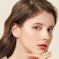 wholesale 925 Sterling Silver Bat Shape Ear Cuff Wrap Ring Jewelry for Women-0-1