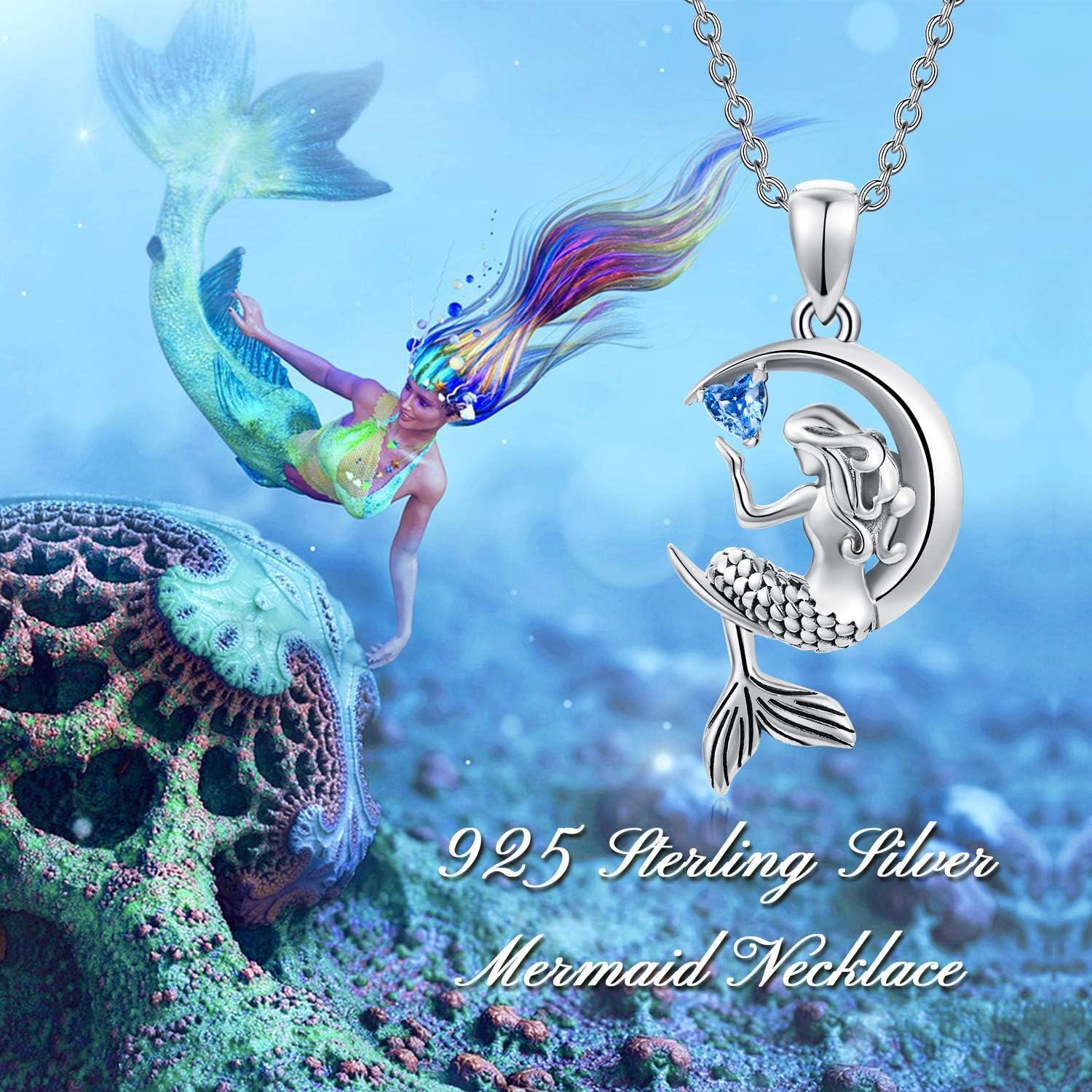 Sterling Silver Rose Pendant Necklace Jewelry Gift for Women Girls-0-2