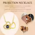 TOUPOP Stainless Steel Crystal Custom Photo Projection Necklace-0-4