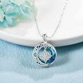wholesale 925 Sterling Silver Moissanite Witches Knot Necklace Witch Jewelry for Women-0-53