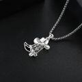 wholesale 925 Sterling Silver Western Cowboy Boot & Hat with Gun and Cow Tag Charm Necklace Pendant for Women Men-0-4