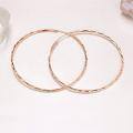 wholesale 925 Sterling Silver Hammered Texture Large Hoops 34g - Diameter 68-70 mm for Women-0-18