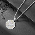 wholesale 925 Sterling Silver Aries Zodiac Sign Constellation Pendant Necklaces for Women Men Astrology Gifts-0-1