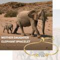 wholesale 925 Sterling Silver Elephant Family Bracelet for Women - Mother's Day  for Mom-0-4