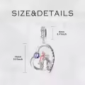wholesale 925 Sterling Silver Family Love Charm Bracelet Wholesale for Daughter Mother Lover - Birthday Valentine's Day Gifts-0-131