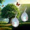 wholesale 925 Sterling Silver Tree of Life Butterfly Moonstone Drop Earrings for Women-0-5