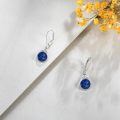 wholesale 925 Sterling Silver Dangle Earrings Wholesale With Black Onyx Stones Elegant Design-0-13