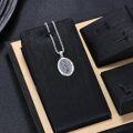 wholesale 925 Sterling Silver Saint Jude Thaddeus Medal Prayer Chain Necklace for Men & Women-0-4