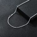 wholesale  Sterling Silver Diamond Cut Round Chain for Men Women 1 5 2 3mm 16 26 Inch -0-2