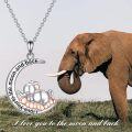 wholesale TOUPOP 925 Sterling Silver Cute Animal Necklace Frog/panda/elephant/koala/pig/fox/bunny/wolf Necklace Jewelry Gifts For Women Girls Animal Lovers -0-1