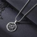 wholesale 925 Sterling Silver Aquarius Zodiac Sign Constellation Pendant Necklace s for Men Women Gifts Astrology Jewelry Accessories-0-1