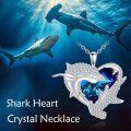 wholesale 925 Sterling Silver 925 Blue Crystal Bull Head Pendant Necklace-0-5