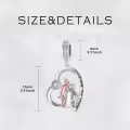 wholesale 925 Sterling Silver Family Love Charm Bracelet Wholesale for Daughter Mother Lover - Birthday Valentine's Day Gifts-0-65