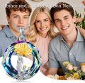 wholesale S925 Sterling Silver & Blue Crystal Sunflower Mother Necklace for Mom Grandma Gift-0-3