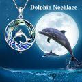 wholesale Sterling Silver Crystal Sea Turtle Ocean Palm Tree Pendant Jewelry-0-2