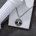 wholesale 925 Sterling Silver Tree Of Life Pendant Necklace-0-4