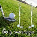 wholesale 925 Sterling Silver Sports Theme Golf Club Shape Moonstone Dangle Drop Earrings for Women Gift Ideas-0-4