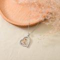 wholesale 925 Sterling Silver Heart Soccer Player Pendant Necklace for Women Girls Sports Lover Gifts-0-4