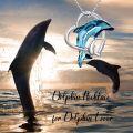 wholesale 925 Sterling Silver Blue Crystal Heart-Shaped Dolphin Pendant Necklace Gift for Women Girls Mom Girlfriend-0-5