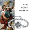 wholesale 925 Sterling Silver Saint Christopher Bracelet Religious Protection Jewelry Amulet Gift for Men Women with 7+2 inch -0-4