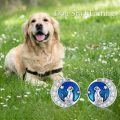 wholesale 925 Sterling Silver Labrador Dog Moon Star Blue Enamel Stud Earrings for Women-0-2