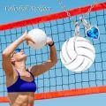 wholesale 925 Sterling Silver Blue Crystal Heart & Volleyball Pendant Sporty Necklace Gift for Her-0-5