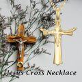 wholesale 14K Gold Crucifix Necklace Christian Jewelry for Women-0-3