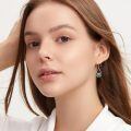 wholesale 925 Sterling Silver Teardrop Owl Earrings-0-1