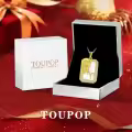 TOUPOP Sterling Silver Gold Plated Mother Of Pearl Constellation Zodiac Pendant Necklace-0-3