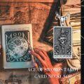 wholesale 925 Sterling Silver Ace of Swords Tarot Pendant Necklace s for Men Women Gifts Jewelry-0-1