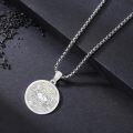 wholesale Sterling Silver Unisex Zodiac Necklace Constellation Pendant Horoscope Jewelry Gift-0-7