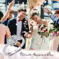 TOUPOP Sterling Silver Moissanite Women's Wedding Ring D VVS1 Size 6-9-0-1