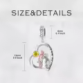 wholesale 925 Sterling Silver Family Love Charm Bracelet Wholesale for Daughter Mother Lover - Birthday Valentine's Day Gifts-0-127
