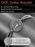 wholesale 925 Sterling Silver Sagittarius Zodiac Sign Bracelet for Men - Archer Constellation-0-3