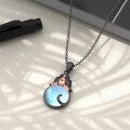 wholesale 925 Sterling Silver Cute Dog Pendant Necklace-0-2