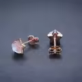 wholesale 925 Sterling Silver Opalite Star Stud Earrings Hypoallergenic-0-5