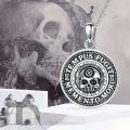 wholesale 925 Sterling Silver Memento Mori Necklace-0-5
