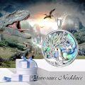 wholesale Sterling Silver Crystal Abalone Shell Animal Pendant Tree of Life Necklace-0-66