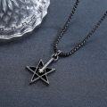 wholesale 925 Sterling Silver Jewish Star of David Pendant Necklace for Men - 6 Pointed Symbol -0-1