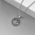 wholesale 925 Sterling Silver  Viking Tree of Life Pendant Necklace-0-2
