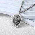 wholesale 925 Sterling Silver Shield St Michael Archangel Protection Pendant Necklace for Men & Women-0-3
