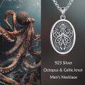 wholesale 925 Sterling Silver Tree of Life Necklace Norse Pendant Viking Symbol Jewelry for Men & Women -0-5