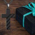 wholesale  American Flag Design Cross Pendant Necklace with Chain-0-0