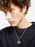 wholesale 925 Sterling Silver Star of David Pendant Necklace for Men & Women - Jewish -0-2