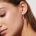TOUPOP Sterling Silver Sports Earrings Baseball Basketball Volleyball Soccer Football Jewelry Gifts-0-1