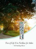 wholesale 925 Sterling Silver Tree Pendant Necklace With Essential Oil Diffuser Kit-0-4