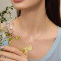 wholesale 14K Gold Sterling Silver Jade Tree of Life Necklace for Women-0-55